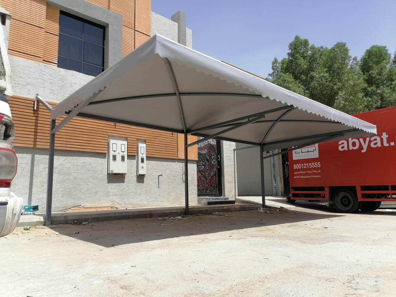 تركيب مظلات الرياض مظلات سطح حديد الرياض - مظلات الرياض